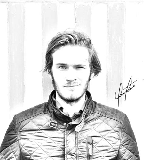 Pewdiepie Portrait Pencil By Hiphomaniac On Deviantart