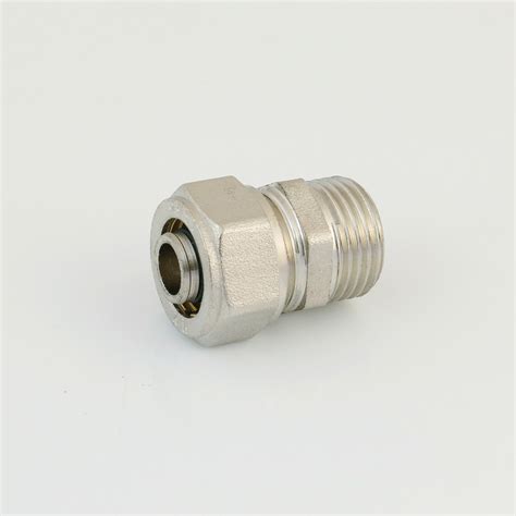 Straight Nipple Male Compression Fitting Pex Brass Fitting For Pex Al Pex Pipe China Pipe