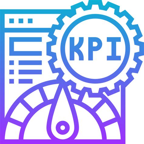 Key Performance Indicator Meticulous Gradient Icon