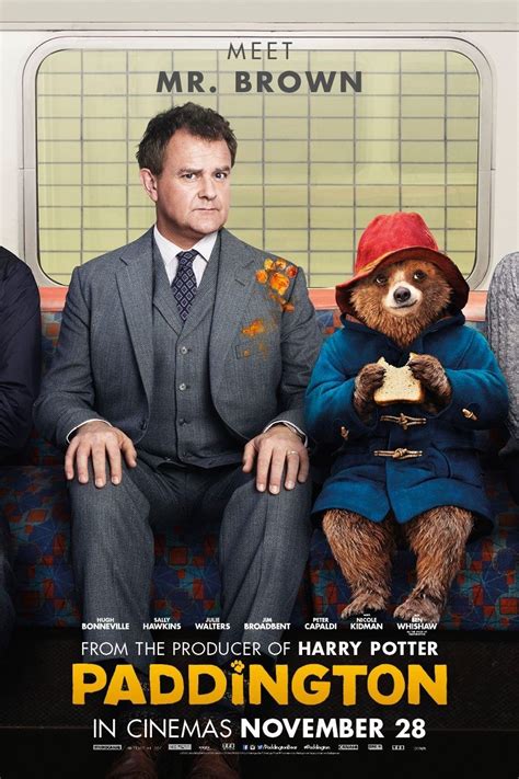 6 ‘paddington Character Posters Feature Hugh Bonneville Nicole Kidman