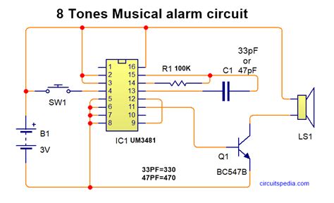 Circuit Diagram Of A Ding Dong Doorbell Circuit Diagram