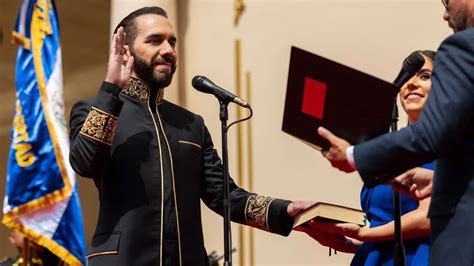 Nayib Bukele Toma Posesi N De Su Segundo Mandato En El Salvador