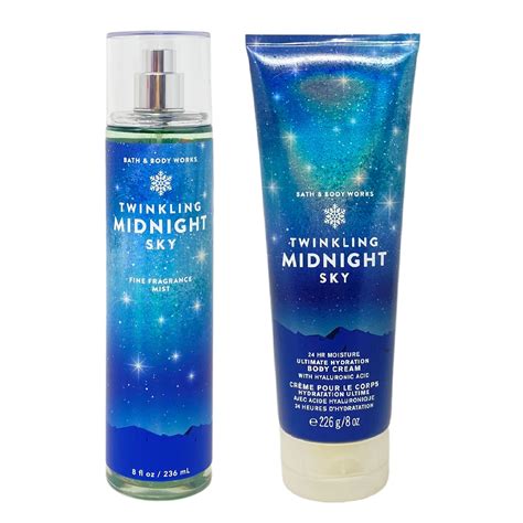 Bath And Body Works Twinkling Midnight Sky Duo Gift Set Fragrance