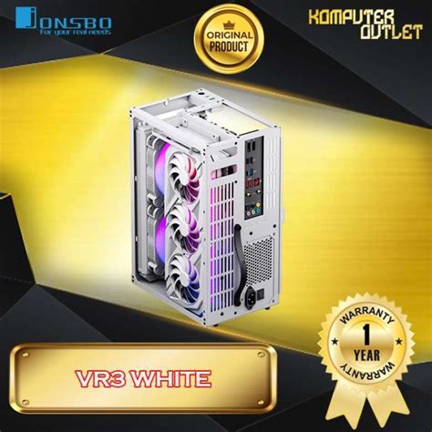 Jual Jonsbo Vr White Casing Pc Mini Itx Side Tempered Glass Pc