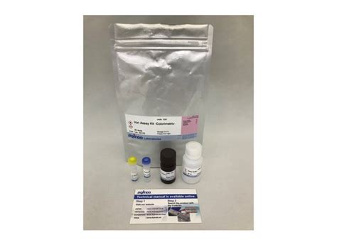 Iron Assay Kit Colorimetric 试剂盒货号I291 日本同仁化学 DOJINDO代理商