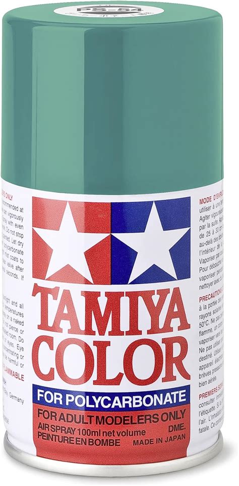 Tamiya Tam86054 86054 Ps 54 Cobalt Green Spray Paint 100ml