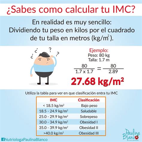 Indice De Masa Corporal Formula Ejemplo Printable Templates Free