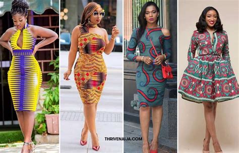 120 Ankara Short Gown Styles Designs 2023 Thrivenaija Ankara Short Gown Styles Ankara Long