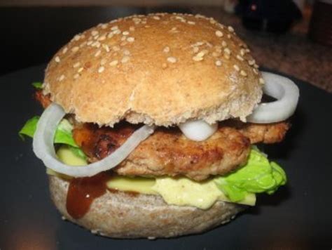 H Hnchen Fit Burger Rezept Mit Bild Kochbar De