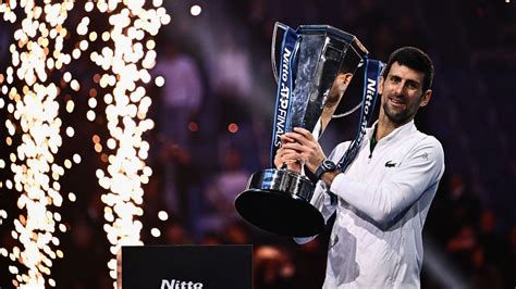 Djokovic Wins Atp Finals Title To Equal Federer Record