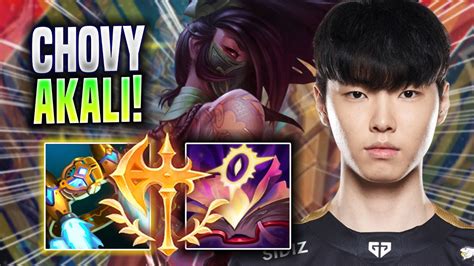 CHOVY IS A BEAST WITH AKALI GEN Chovy Plays Akali MID Vs Yone