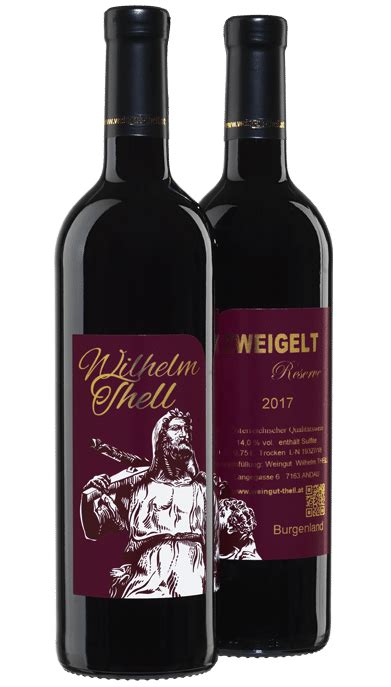 Zweigelt Reserve Weingut Wilhelm Thell Vinonia