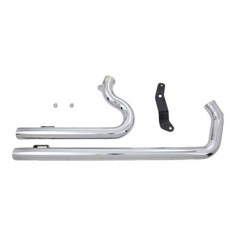 Sportster Shotgun Exhaust Pipes Fits 2004 2018 Straight Cut Tc Bros