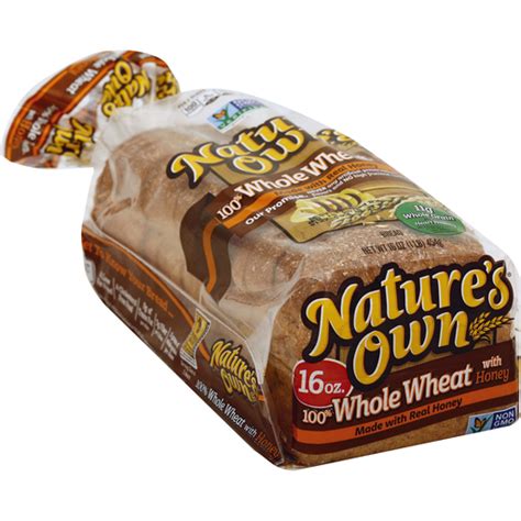 Nature S Own Bread Whole Wheat With Honey Multi Grain Whole