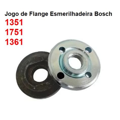 Jogo De Flange Esmerilhadeira Bosch Gws