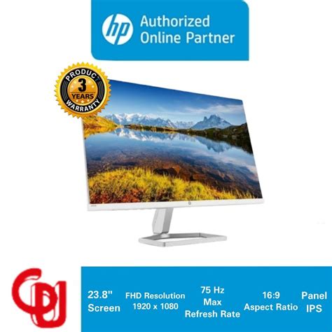 Jual HP MONITOR HP M24fwa 23 8 IPS FHD 75Hz Internal Speaker 3 Tahun