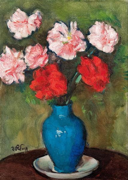 Flowers In Vase Wojciech Weiss WikiArt Org