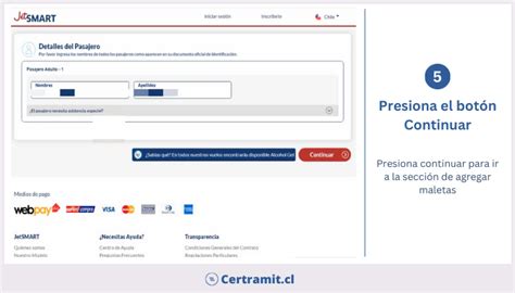 Cómo comprar equipaje extra en JetSMART Chile