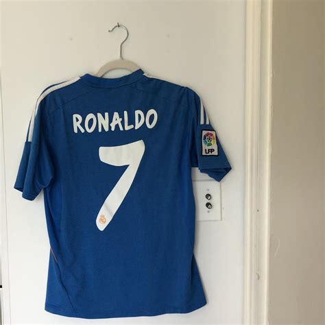 Real Madrid soccer jersey Number 7 Ronaldo Kids... - Depop