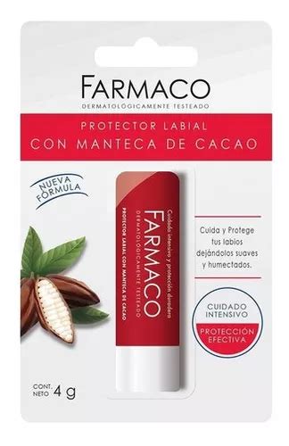 Farmaco Protector Labial Con Manteca De Cacao G Cuotas Sin Inter S