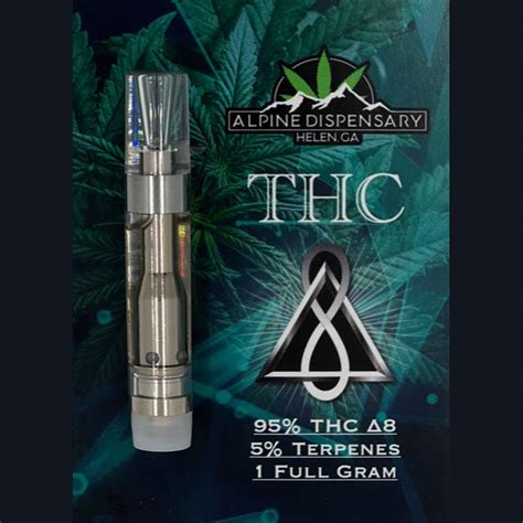 Delta 8 Thc Vape Cartridge 95 ∆8 Forbidden Fruit Alpine Dispensary