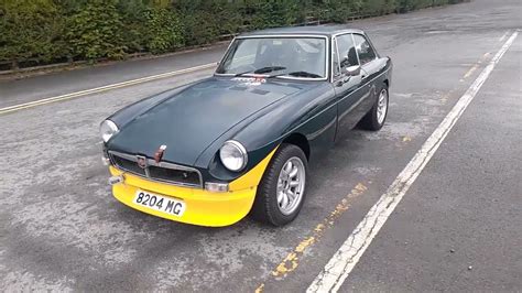 Lot Mgb Gt V Race Car Youtube