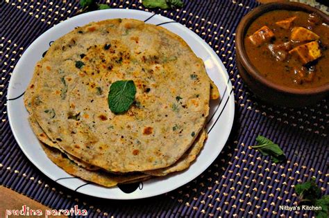 PUDINA PARATHA Recipe | nithyaskitchen