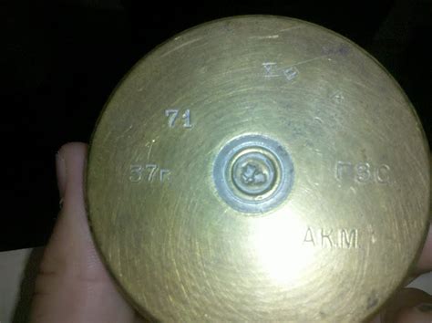 unknown artillery shell base