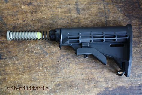 M4 Stock 6 Position Collapsible Ar 15 M16 Schmeisser Solid M4