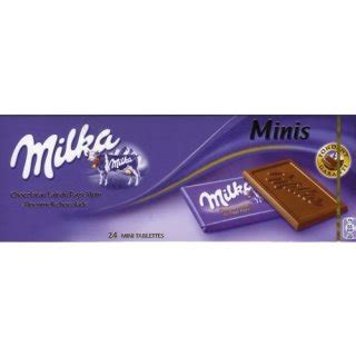 Milka Minis Schokoladentafeln X G Vollmilchschokolade