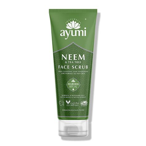 Ayumi Naturals Neem Tea Tree Face Scrub Ntuc Fairprice