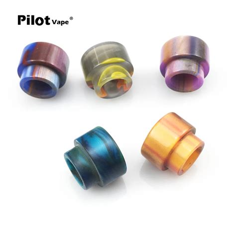 Pilot Vape New 810 Drip Tips Epoxy Resin Drip Tip Wide Bore Mouthpiece