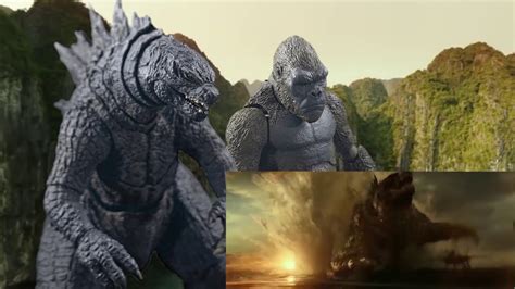 Godzilla And Kong React To Godzilla Vs Kong Tv Spot Youtube