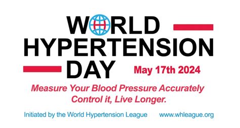 World Hypertension Day Measure Your Blood Pressure Accurately