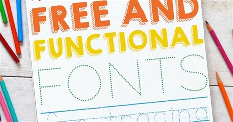 13 Free Traceable Fonts | i should be mopping the floor