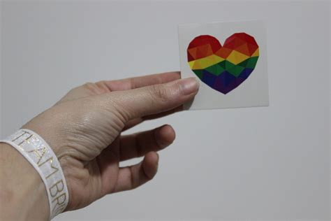 LGBTQ Heart Tattoos Pack of 10 - Etsy