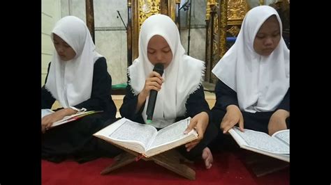 Tadarusan Di Masjid Mazharul Iman Bagian Pertama Youtube