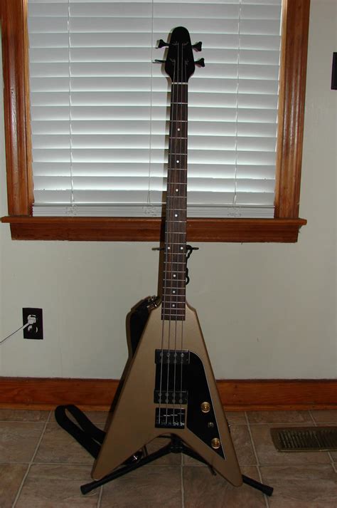 Flying V Bass Guitar By Titan386 On Deviantart