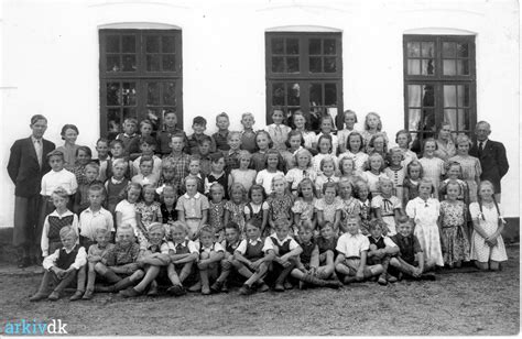 Arkiv Dk Skolefoto Poulstrup Skole