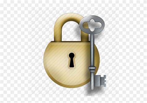 Padlock And Key Clipart Padlock Key Lock With Key Png Full Size Png