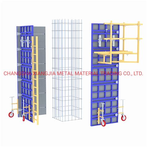 Adto OEM Building Construction Reusable Formwork Steel Panel Easy Used