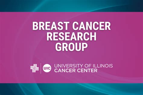 Breast Cancer Research Group Meeting University Of Illinois Cancer Center