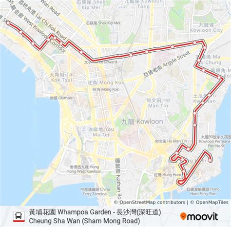 12a Route Schedules Stops Maps 長沙灣 海達邨 Cheung Sha Wan Hoi Tat