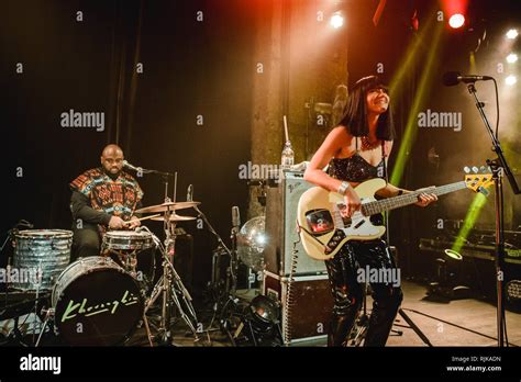 Zürich Switzerland February 05 2019 The American Funk Trio Khruangbin Performs A Live