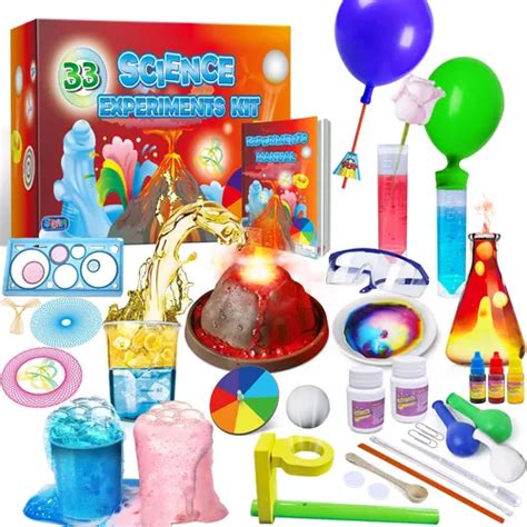 Unglinga Kit De Ciencia De 33 Experimentos Para Ninos De 4 6 Envío gratis