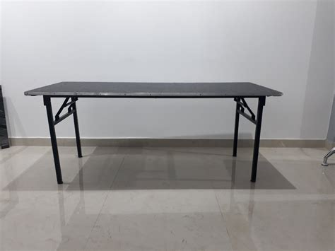 Trend Belle Black Rectangular Banquet Table At Rs 5800 In New Delhi