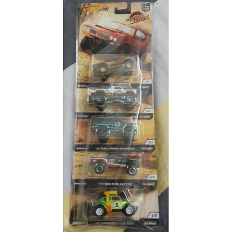 Hot Wheels Premium Car Culture Desert Rally Set Of Shopee Malaysia