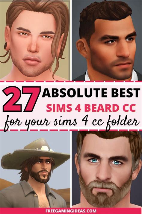 Must Have Sims Beard Cc And Mods For Your Male Sims Sims