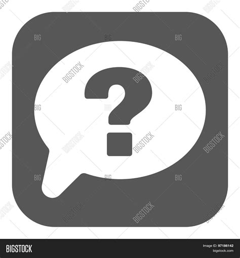 Question Mark Icon Vector And Photo Free Trial Bigstock