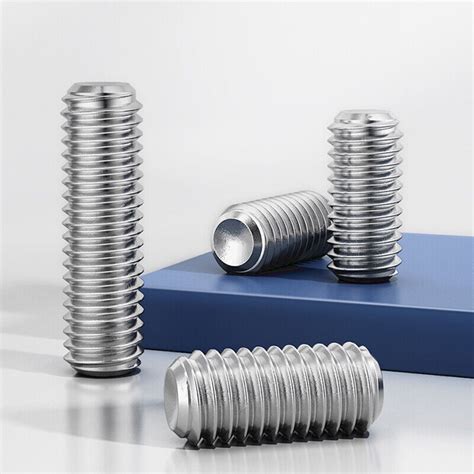 Grub Screw Cup Point Allen Socket Set Screws Stainless Steel M M